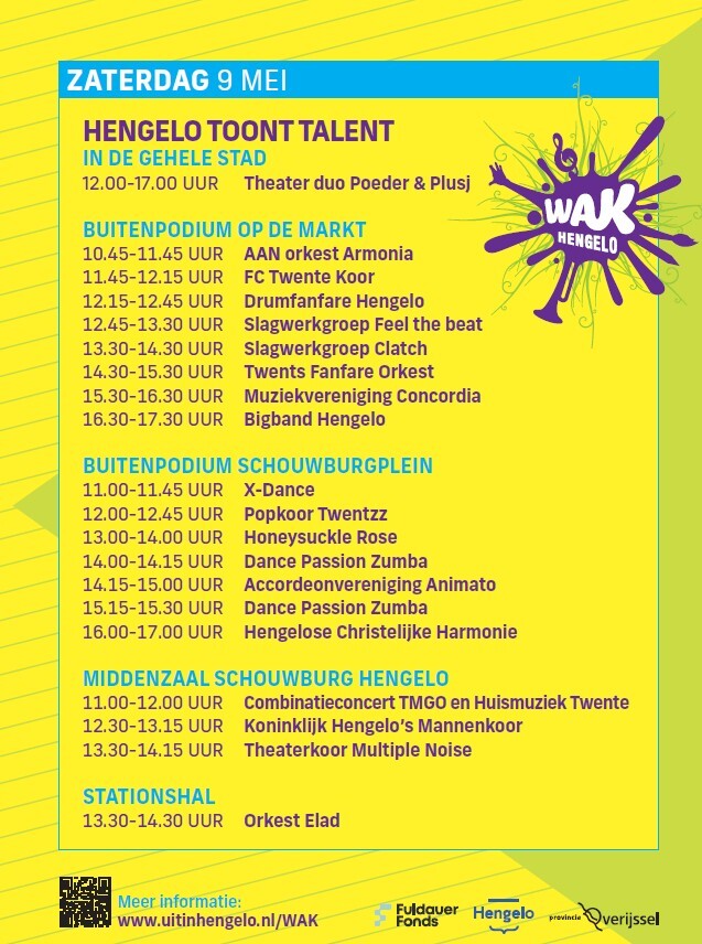 Programma WAK Hengelo Toont Talent