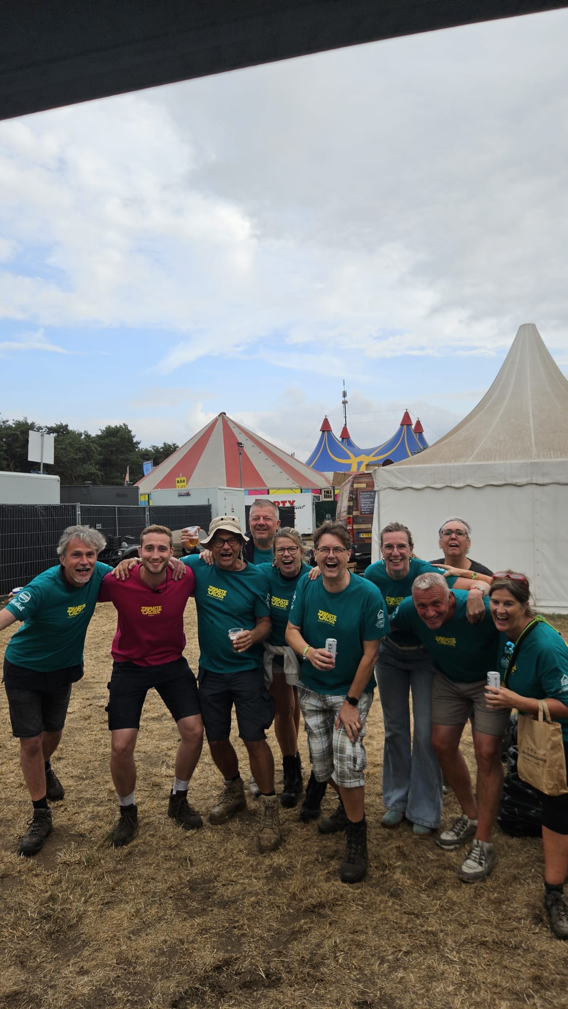 Animato-vrijwilligers tijdens de Zwarte Cross 2026.